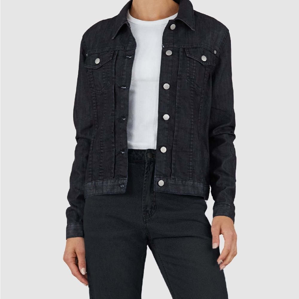 ZARA Little black denim jacket to go with everything! ZARA - Picture 7 of 7